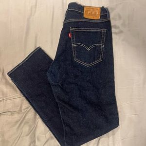 Levi’s premium 541 athletic fit jeans in dark wash 32x32